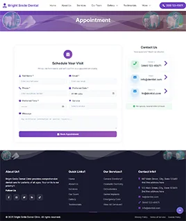 📅 Appointment Page